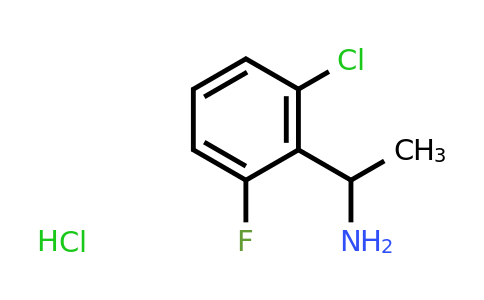 CAS 1375474-27-3 | 1-(2-Chloro-6-fluorophenyl)ethanamine hydrochloride