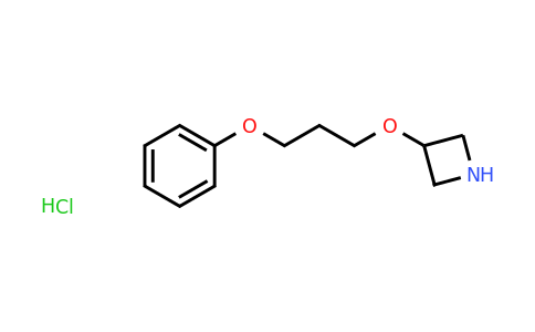 CAS 1375474-34-2 | 3-(3-Phenoxypropoxy)azetidine hydrochloride
