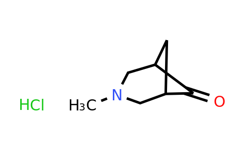 CAS 1375474-60-4 | 3-methyl-3-azabicyclo[3.1.1]heptan-6-one;hydrochloride