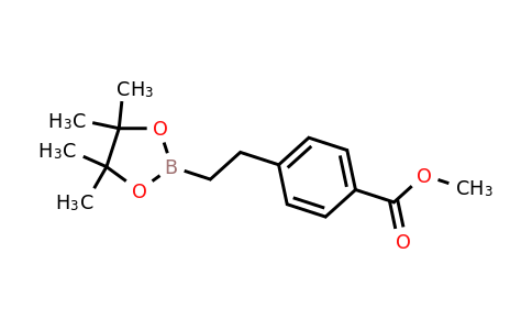 CAS 1375536-90-5 | Methyl 4-(2-(4,4,5,5-tetramethyl-1,3,2-dioxaborolan-2-YL)ethyl)benzoate