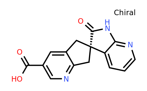 CAS 1375541-21-1 | (6S)-2'-oxo-1',2',5,7-tetrahydrospiro[cyclopenta[b]pyridine-6,3'-pyrrolo[2,3-b]pyridine]-3-carboxylic acid