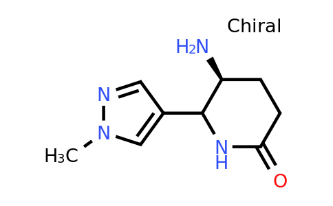 CAS 1375830-21-9 | (5S)-5-amino-6-(1-methyl-1H-pyrazol-4-yl)piperidin-2-one