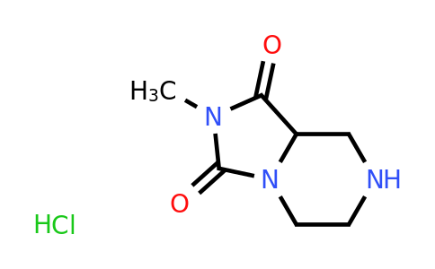 CAS 1375847-55-4 | 2-methyl-6,7,8,8a-tetrahydro-5H-imidazo[1,5-a]pyrazine-1,3-dione;hydrochloride