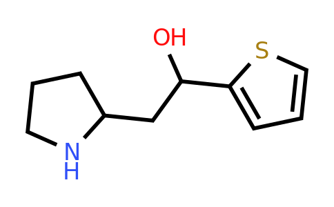 CAS 1375911-54-8 | 2-(pyrrolidin-2-yl)-1-(thiophen-2-yl)ethan-1-ol
