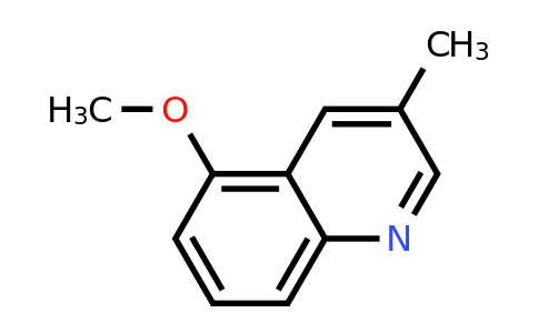 CAS 137595-48-3 | 5-Methoxy-3-methyl-quinoline
