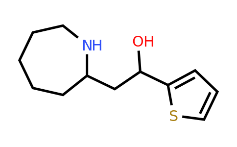 CAS 1375951-60-2 | 2-(azepan-2-yl)-1-(thiophen-2-yl)ethan-1-ol