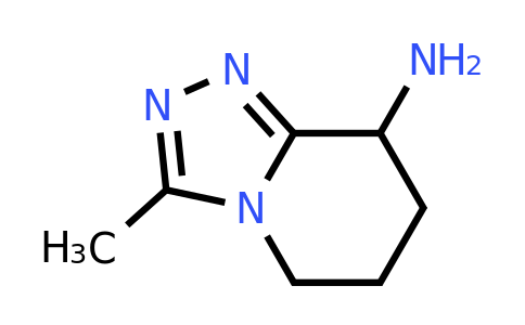 CAS 1376027-32-5 | 3-methyl-5H,6H,7H,8H-[1,2,4]triazolo[4,3-a]pyridin-8-amine