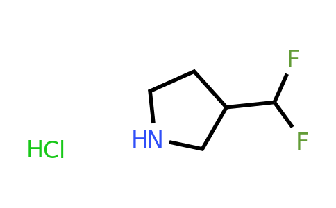 CAS 1376176-56-5 | 3-(difluoromethyl)pyrrolidine hydrochloride