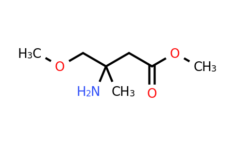 CAS 1376218-63-1 | methyl 3-amino-4-methoxy-3-methylbutanoate