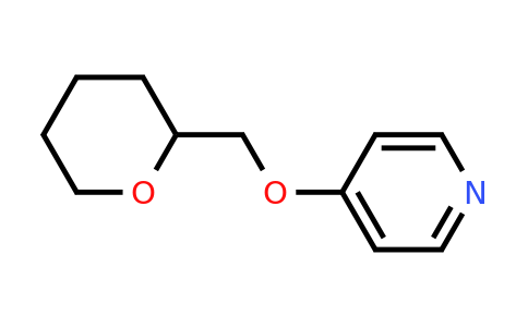 CAS 1376224-01-9 | 4-(Oxan-2-ylmethoxy)pyridine