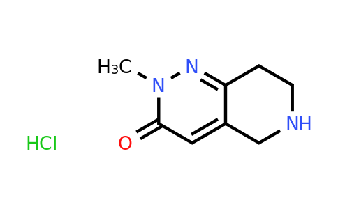 CAS 1376227-04-1 | 2-methyl-2H,3H,5H,6H,7H,8H-pyrido[4,3-c]pyridazin-3-one hydrochloride
