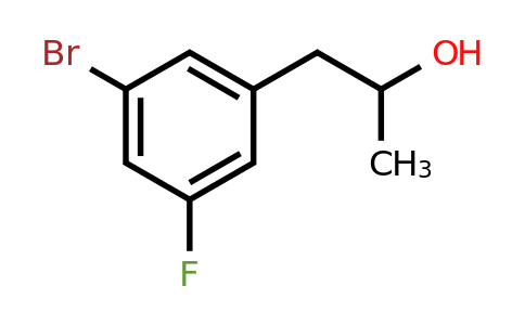 CAS 1376240-04-8 | 1-(3-bromo-5-fluorophenyl)propan-2-ol