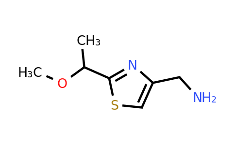 CAS 1376269-88-3 | [2-(1-methoxyethyl)-1,3-thiazol-4-yl]methanamine