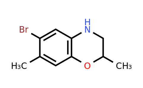 CAS 1376281-76-3 | 6-bromo-2,7-dimethyl-3,4-dihydro-2H-1,4-benzoxazine