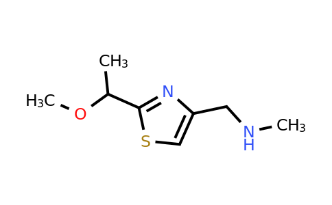 CAS 1376284-79-5 | {[2-(1-methoxyethyl)-1,3-thiazol-4-yl]methyl}(methyl)amine