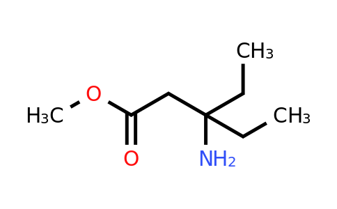 CAS 1376286-53-1 | methyl 3-amino-3-ethylpentanoate