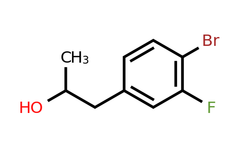 CAS 1376289-48-3 | 1-(4-bromo-3-fluorophenyl)propan-2-ol