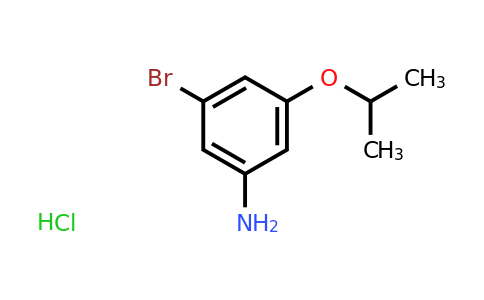 CAS 1376298-90-6 | 3-bromo-5-(propan-2-yloxy)aniline hydrochloride