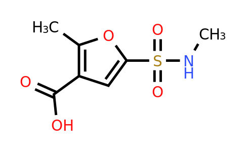 CAS 1376318-99-8 | 2-methyl-5-(methylsulfamoyl)furan-3-carboxylic acid