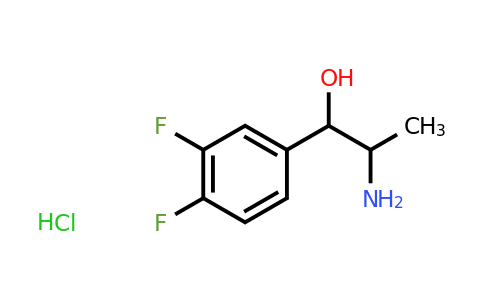 CAS 1376321-29-7 | 2-Amino-1-(3,4-difluorophenyl)propan-1-ol hydrochloride
