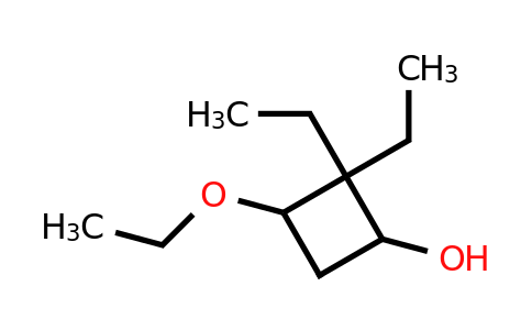 CAS 1376341-23-9 | 3-ethoxy-2,2-diethylcyclobutan-1-ol