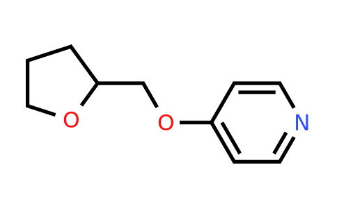 4-(Oxolan-2-ylmethoxy)pyridine