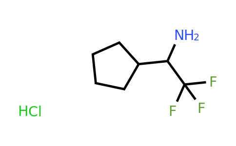 CAS 1376380-74-3 | 1-cyclopentyl-2,2,2-trifluoroethan-1-amine hydrochloride