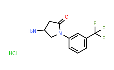 CAS 1376380-85-6 | 4-amino-1-[3-(trifluoromethyl)phenyl]pyrrolidin-2-one hydrochloride