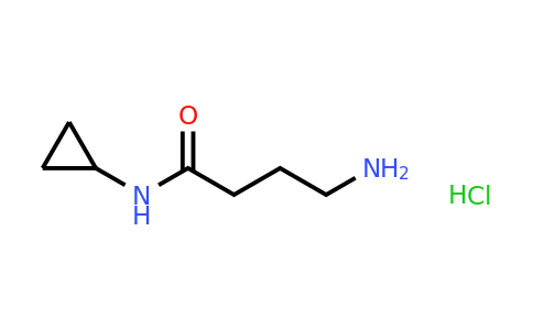 CAS 1376394-44-3 | 4-Amino-N-cyclopropylbutanamide hydrochloride