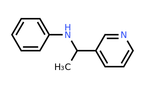 CAS 137642-06-9 | N-(1-(Pyridin-3-yl)ethyl)aniline