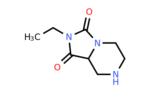CAS 1376435-19-6 | 2-ethyl-6,7,8,8a-tetrahydro-5H-imidazo[1,5-a]pyrazine-1,3-dione