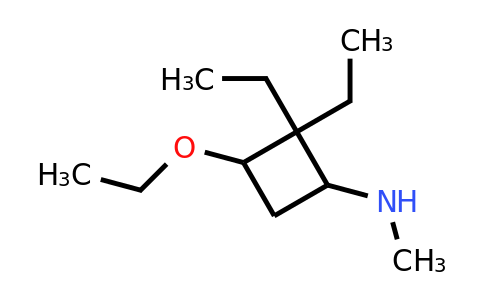 CAS 1376435-46-9 | 3-ethoxy-2,2-diethyl-N-methylcyclobutan-1-amine