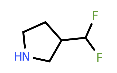 CAS 1376435-67-4 | 3-(difluoromethyl)pyrrolidine