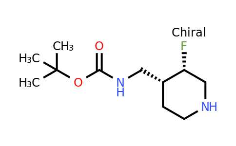 CAS 1376609-34-5 | cis-(3-fluoro-piperidin-4-yl)methyl-carbamic acid tert-butyl ester