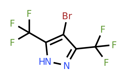 CAS 1376710-07-4 | 3,5-Bis-trifluoromethyl-4-bromo-1H-pyrazole