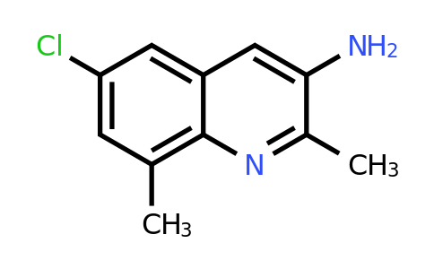 CAS 1377828-35-7 | 6-Chloro-2,8-dimethylquinolin-3-amine