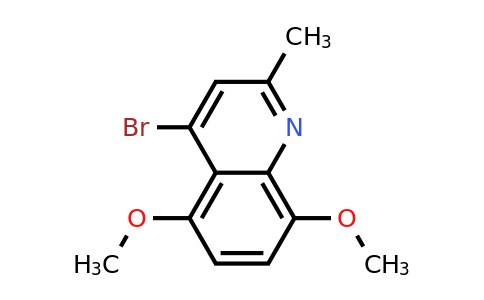 CAS 1378254-70-6 | 4-Bromo-5,8-dimethoxy-2-methylquinoline