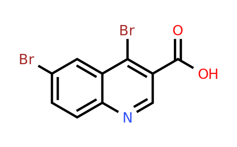 CAS 1378254-96-6 | 4,6-Dibromoquinoline-3-carboxylic acid
