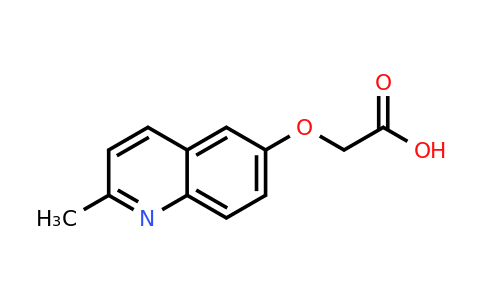 CAS 1378255-17-4 | 2-((2-Methylquinolin-6-yl)oxy)acetic acid