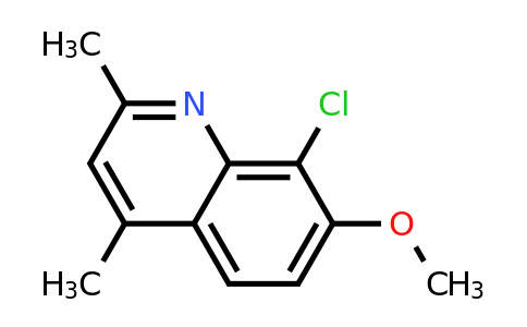 CAS 1378255-18-5 | 8-Chloro-7-methoxy-2,4-dimethylquinoline