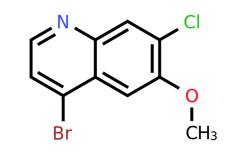 CAS 1378255-29-8 | 4-Bromo-7-chloro-6-methoxyquinoline