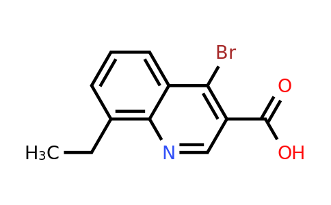 CAS 1378255-49-2 | 4-Bromo-8-ethylquinoline-3-carboxylic acid