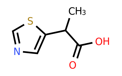 CAS 1378258-78-6 | 2-(1,3-thiazol-5-yl)propanoic acid