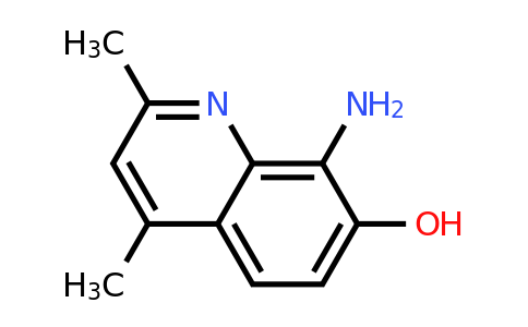 CAS 1378258-84-4 | 8-Amino-2,4-dimethylquinolin-7-ol