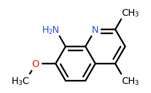 CAS 1378258-88-8 | 7-Methoxy-2,4-dimethylquinolin-8-amine