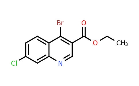 CAS 1378259-43-8 | Ethyl 4-bromo-7-chloroquinoline-3-carboxylate