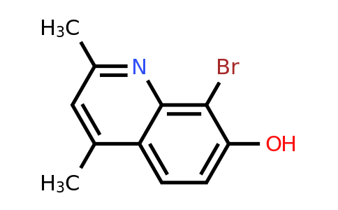 CAS 1378259-48-3 | 8-Bromo-2,4-dimethylquinolin-7-ol