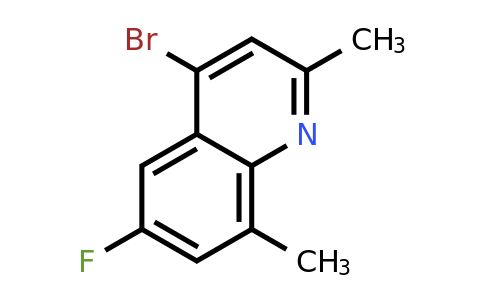 CAS 1378259-56-3 | 4-Bromo-6-fluoro-2,8-dimethylquinoline