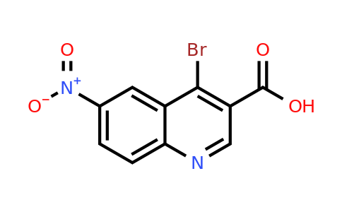 CAS 1378259-58-5 | 4-Bromo-6-nitroquinoline-3-carboxylic acid