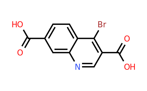CAS 1378259-65-4 | 4-Bromoquinoline-3,7-dicarboxylic acid